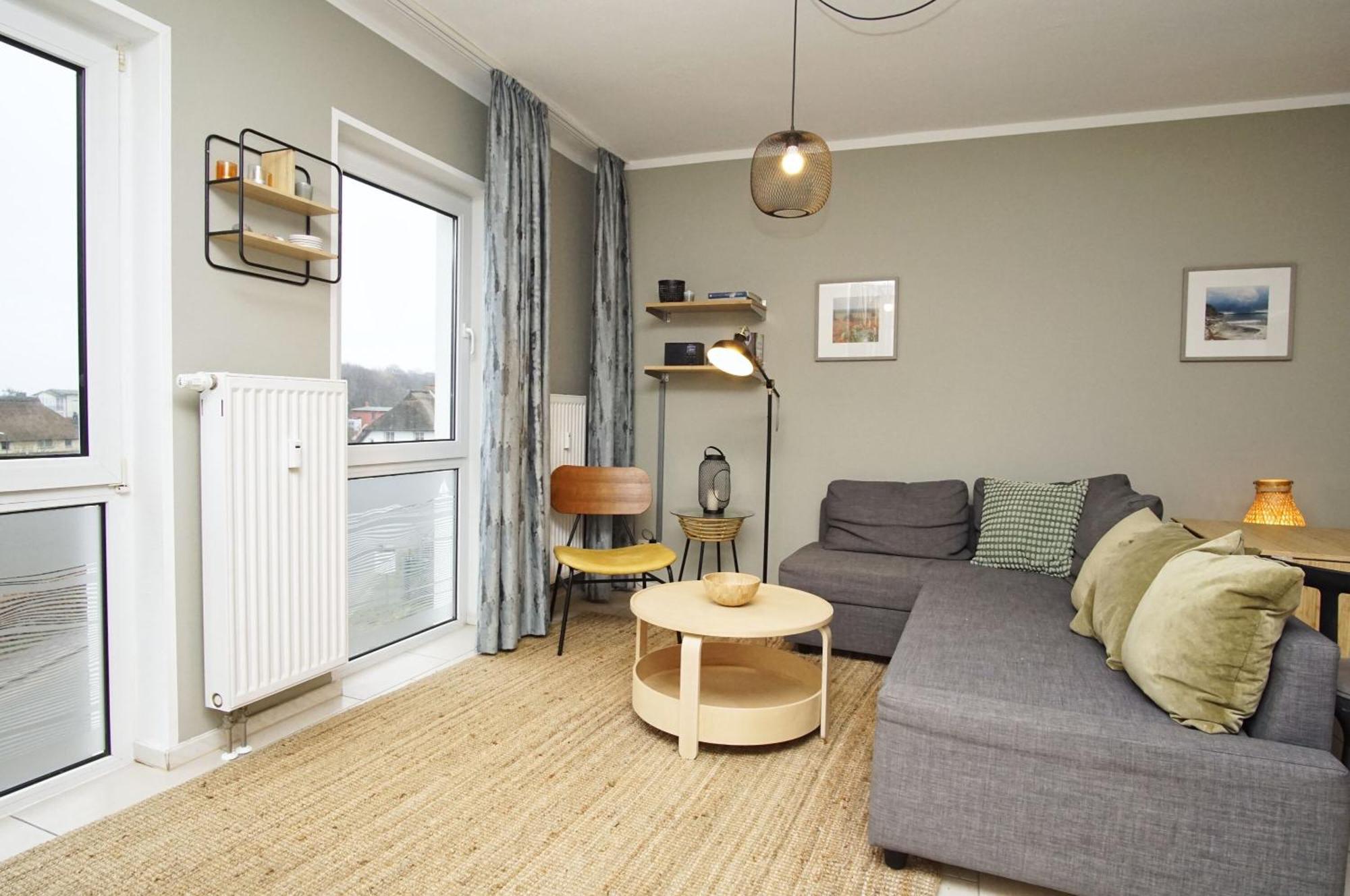Die Ferienwohnung Ostseepanorama In Der Villa Joksch โลห์เมอ ภายนอก รูปภาพ