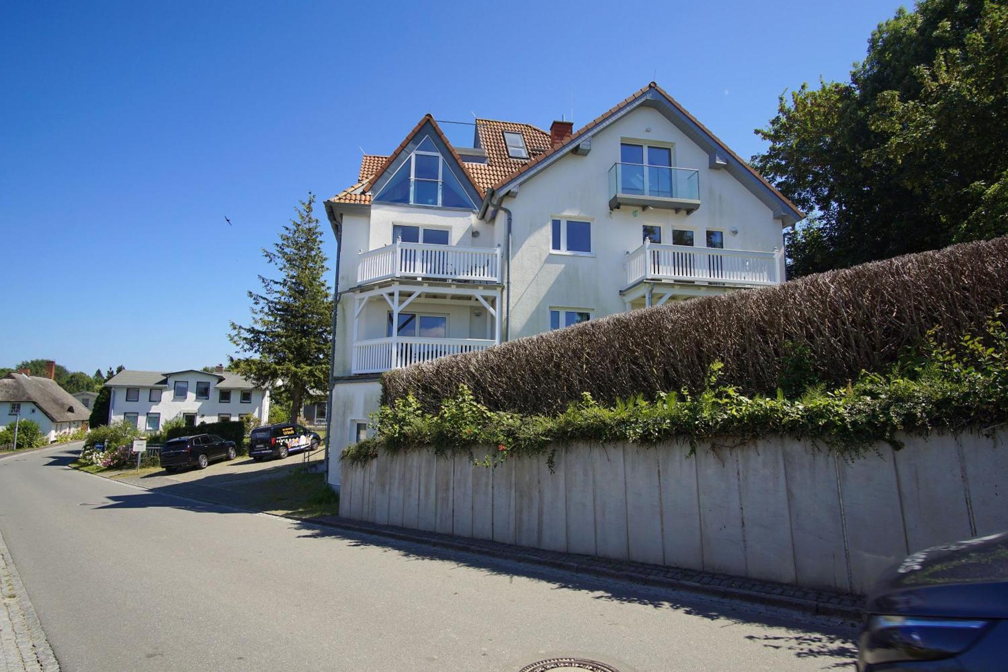 Die Ferienwohnung Ostseepanorama In Der Villa Joksch โลห์เมอ ภายนอก รูปภาพ