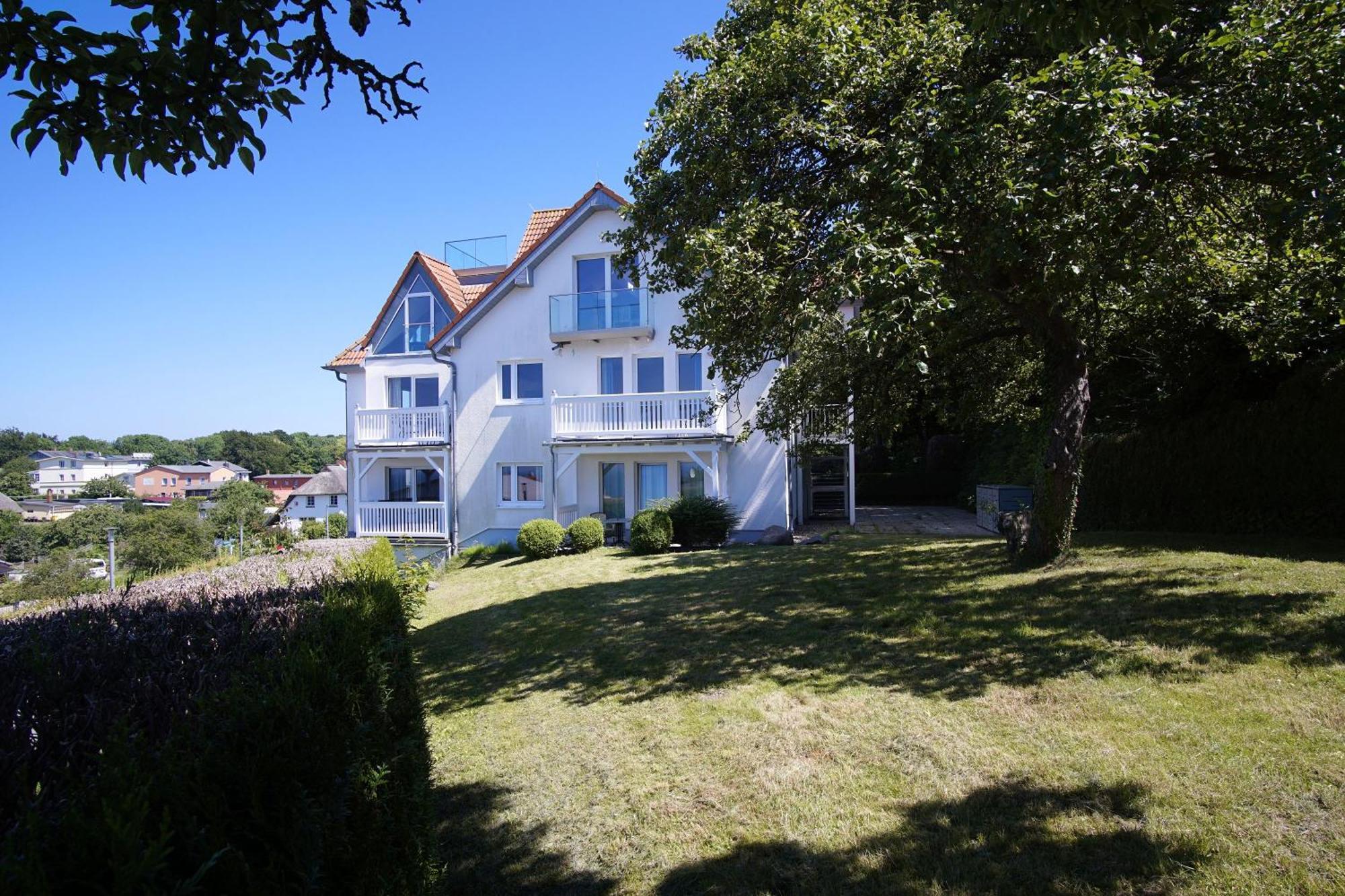 Die Ferienwohnung Ostseepanorama In Der Villa Joksch โลห์เมอ ภายนอก รูปภาพ