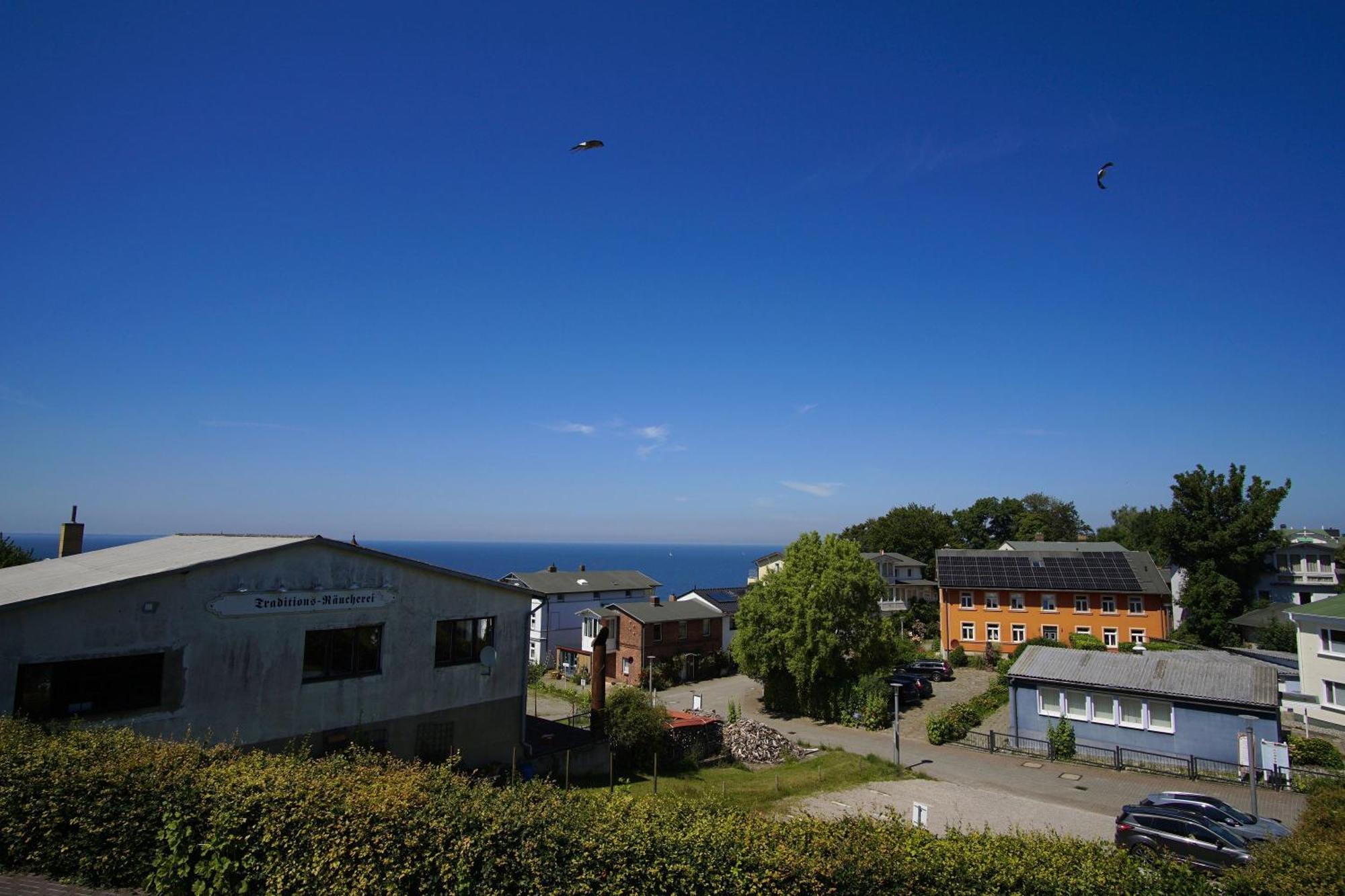 Die Ferienwohnung Ostseepanorama In Der Villa Joksch โลห์เมอ ภายนอก รูปภาพ