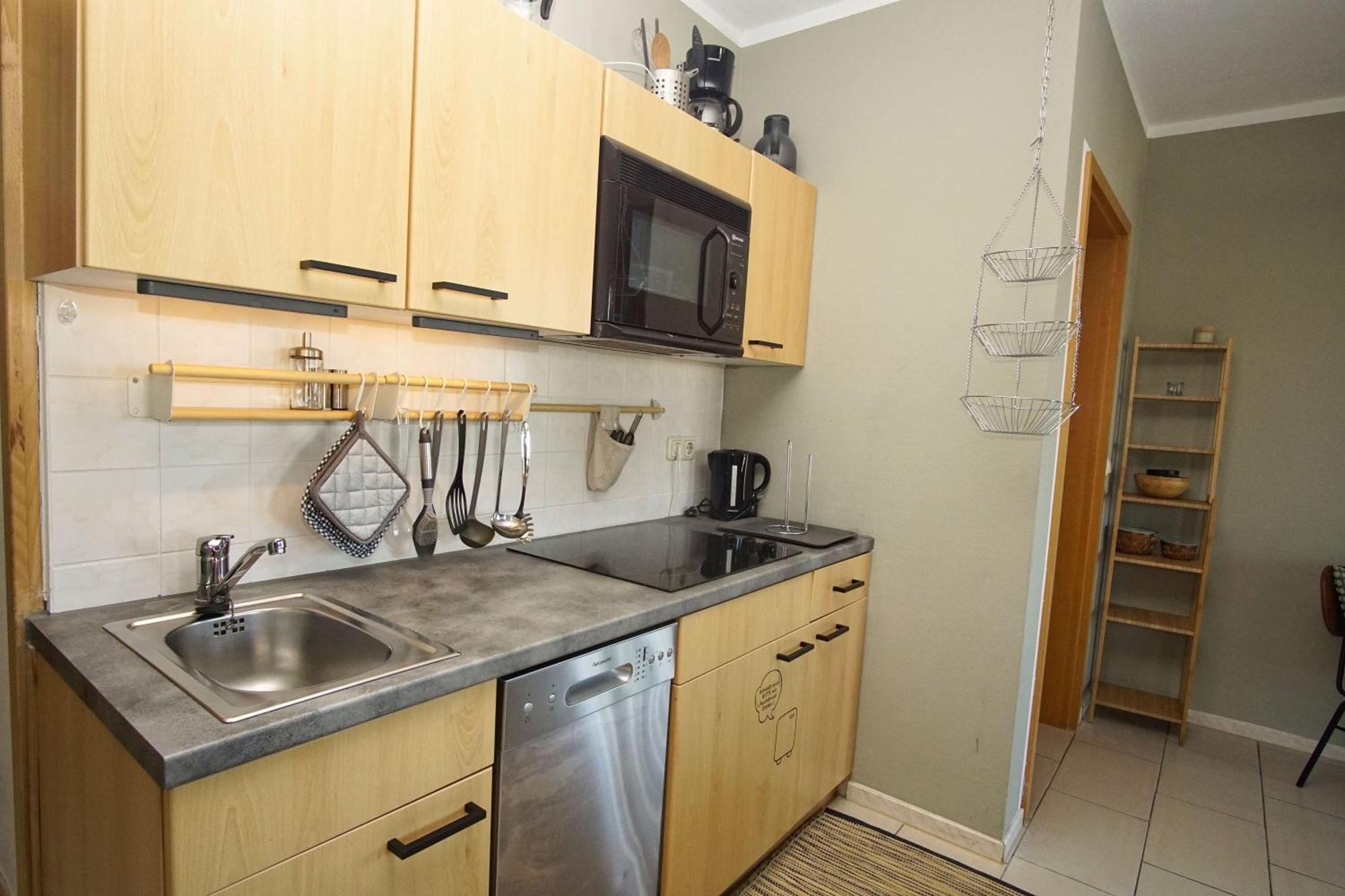 Die Ferienwohnung Ostseepanorama In Der Villa Joksch โลห์เมอ ภายนอก รูปภาพ